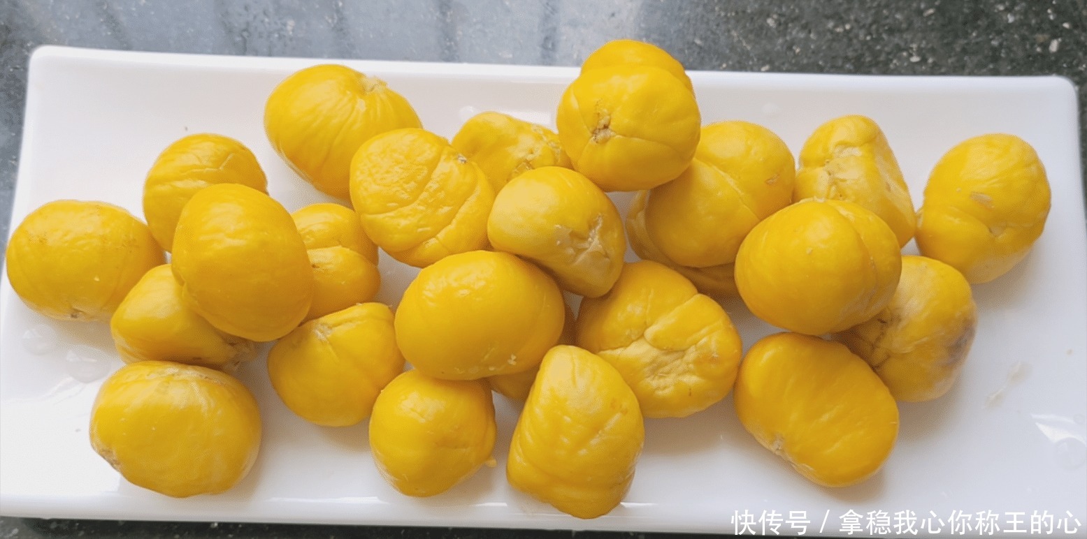 板栗|1斤板栗2条猪尾,秋冬季教你正确吃法,肉香汤浓又温补,真美味