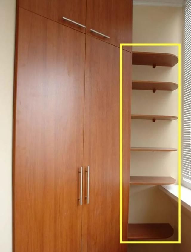 储物空间|越来越多的人阳台柜子斜着装,不挡光不挡风,朋友看完都要回家学