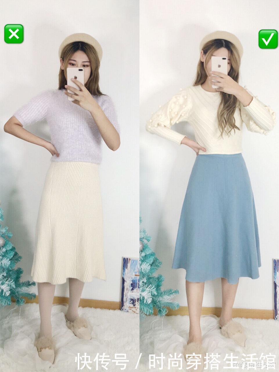 t恤衫|腿粗胯大的女生怎么穿?4个“显瘦公式”,轻松拥有曼妙身姿