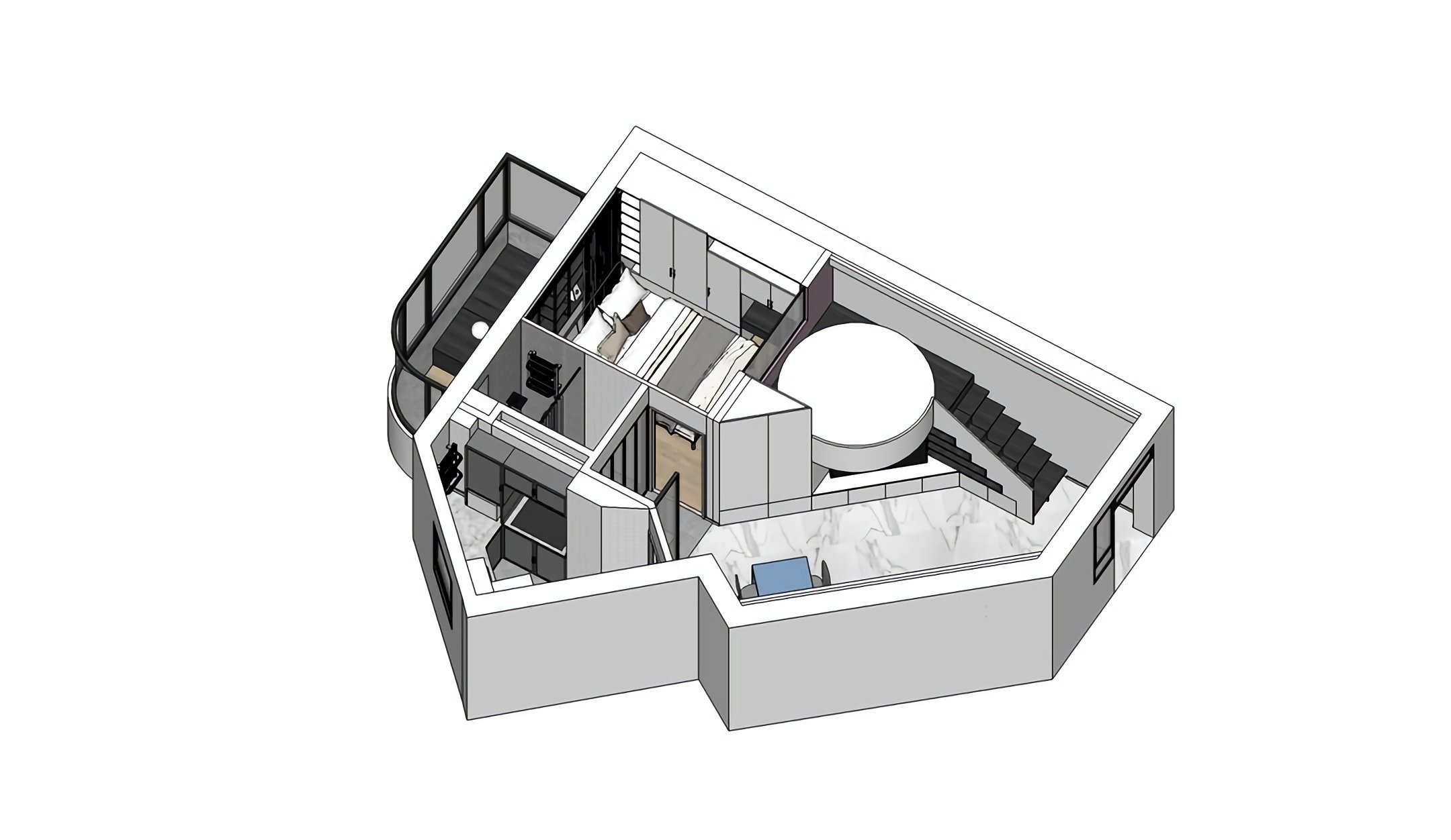 齐家敏敏|90后夫妻40㎡的新家，一房改四房，每1㎡都不浪费，非常完美