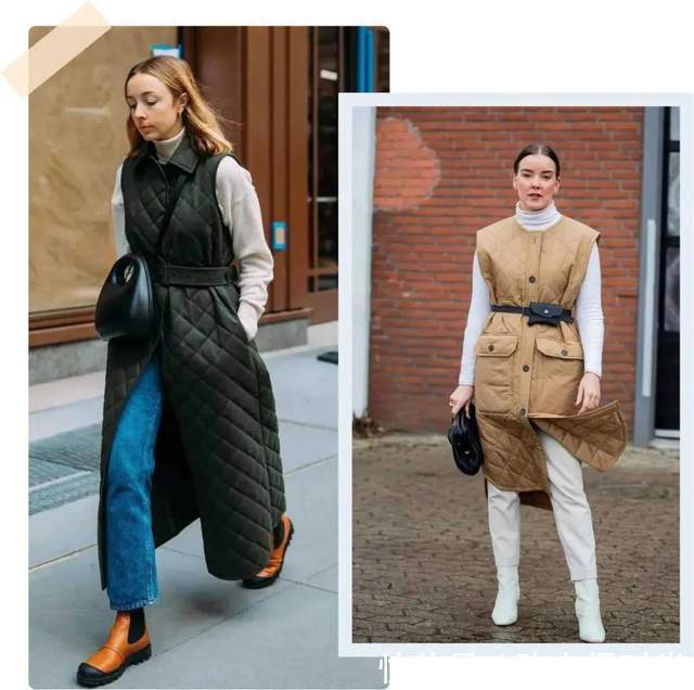 秋冬|普通的羽绒服已经过时了!今秋冬“绗缝棉服”,保暖且不臃肿