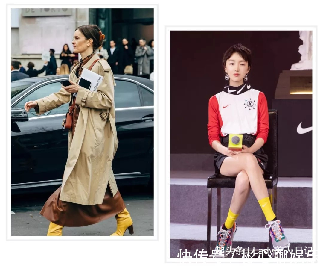 颜色|黄黑皮最显白的穿法,好看到尖叫!浅黄色连衣裙肌肤透亮,绝了