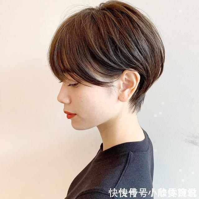 利落|越剪越时尚短发,蓬松立体美美哒,想要好看照着剪就对了