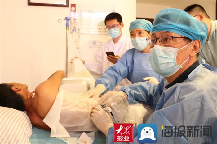 患者|“小针治大病”！泰安市中医医院为直肠癌术后患者成功实施肝脏肿瘤微波消融术