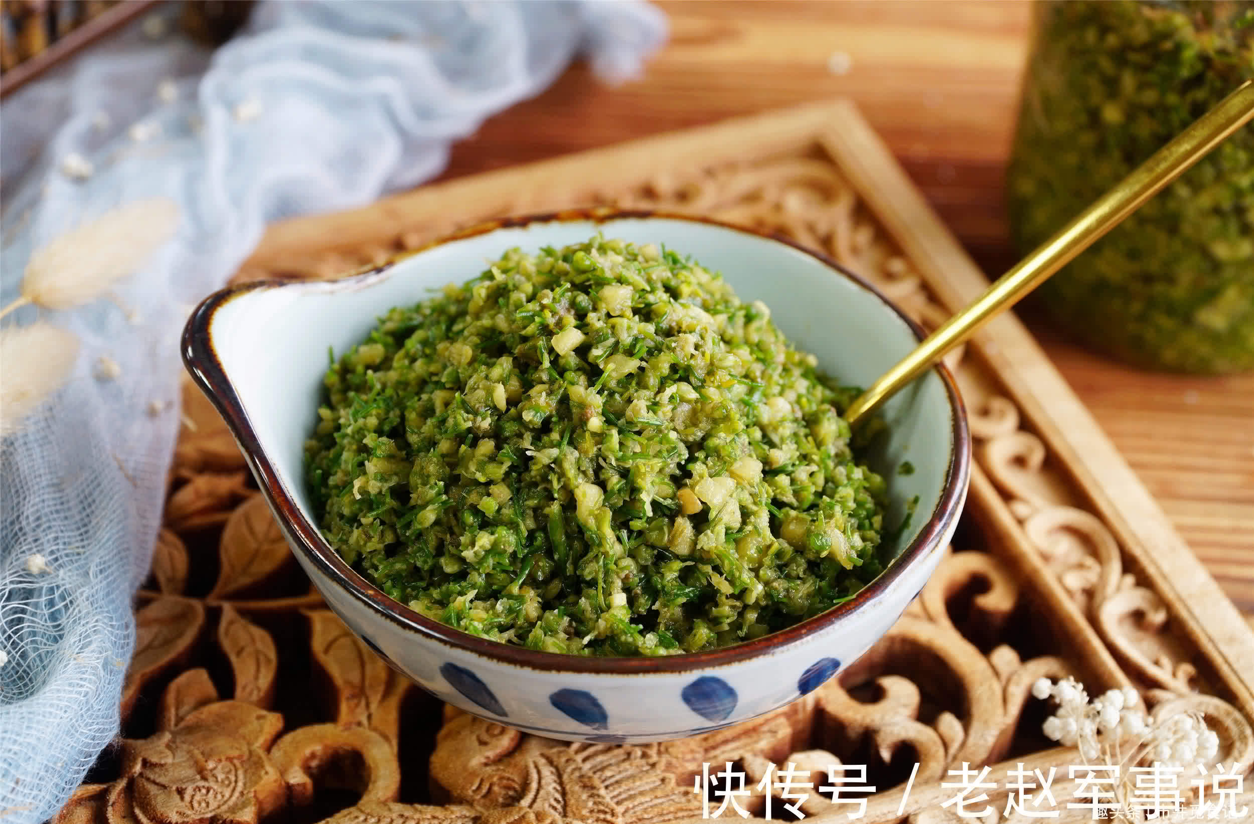 黄州寒食诗帖|做韭花酱,别只会加盐,多加两样,韭花翠绿鲜香,味道不一般的好