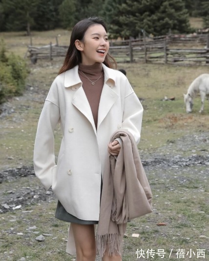 毛呢外套|奔三奔四的女人别穿得太廉价,入冬get这件毛呢外套,优雅又贵气