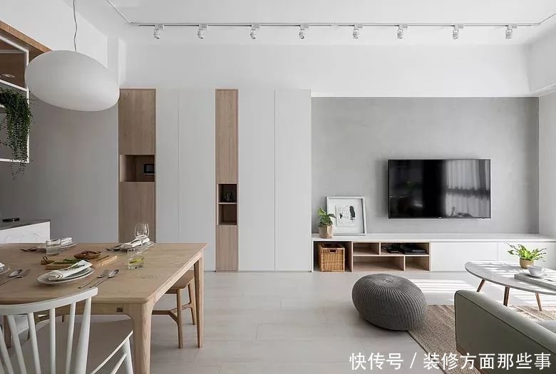 书桌|108㎡清新北欧,开放宽敞的格局,生活更有仪式感