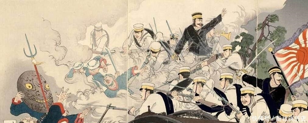 陆战|甲午战争中的第一场陆战,世界被清军实力震惊,根本不堪一击