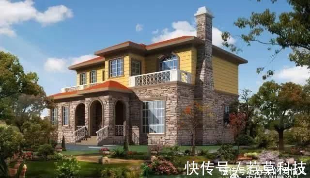 外墙|6套小户型农村别墅，精挑细选的爆款图纸，随便建一套都出彩