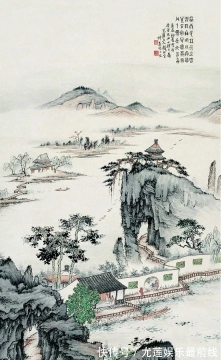 浑厚|你们有见如此古拙浑厚,朴实沉着的山水画吗?