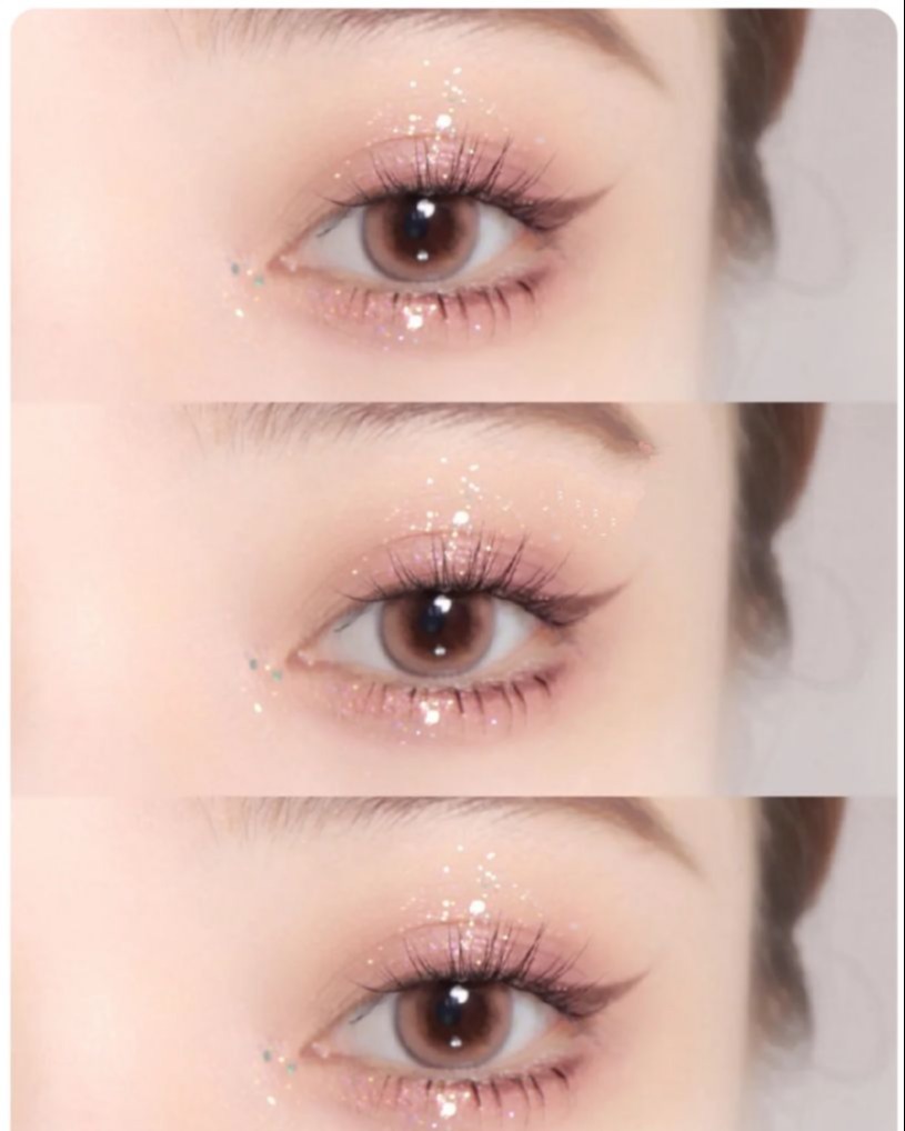 亮片 仙女的眼泪都是亮片做的! 楚楚可怜的泪光妆, 浪漫又动人