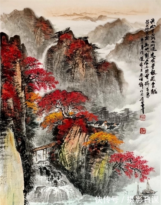自然|一山一水尽显自然气韵——著名画家乔顺峰