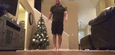 燃脂|波比跳是燃脂杀手!胖大叔每天坚持100个,2周后会发生什么