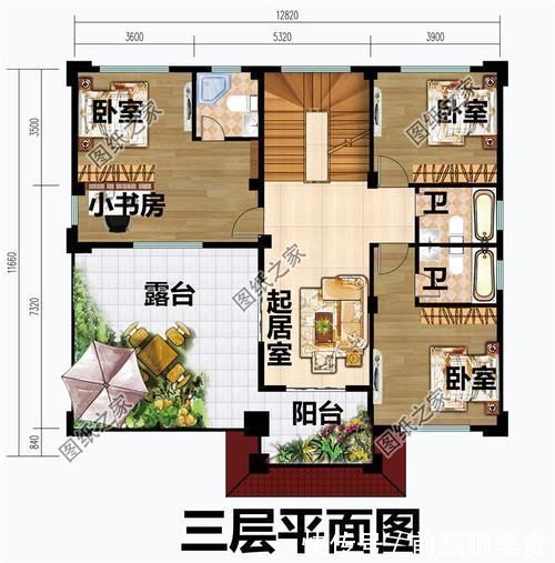 房屋|南方农村三层半房屋设计图,设计创经典,是该享受生活了