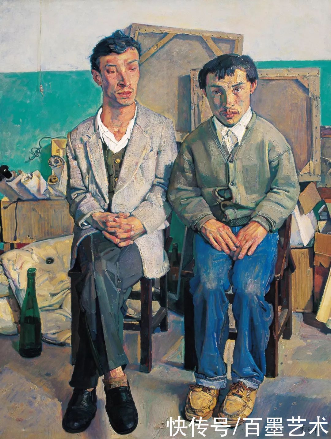 教授@从农村画匠到清华美院教授,他是天才画家,最后因过劳死,享年51岁,天妒英才