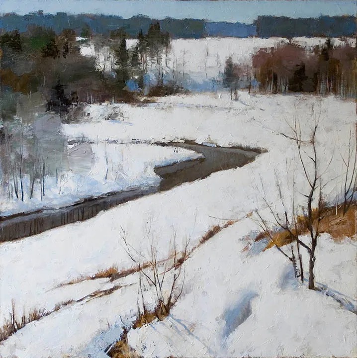 笔触@笔触率性,优雅朦胧的风景油画,迷人!