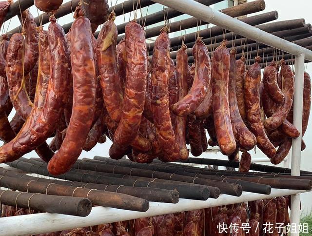 熏马肉熏马|伊犁特色美食熏马肠