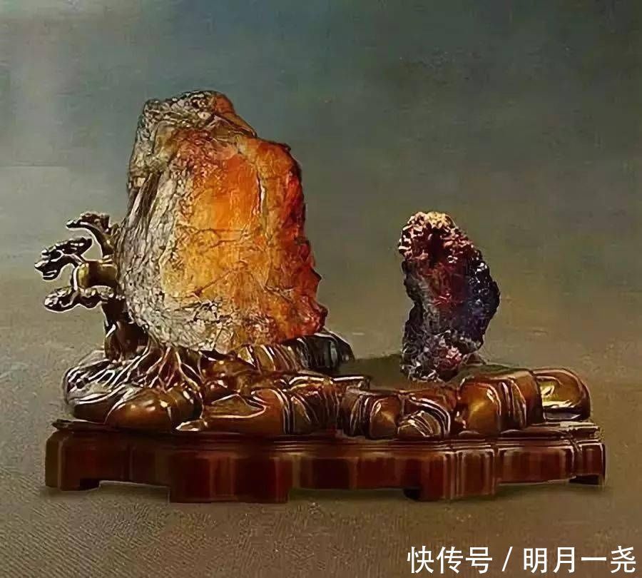 米芾拜石|两块小石头40多万成交,小石头魅力不减