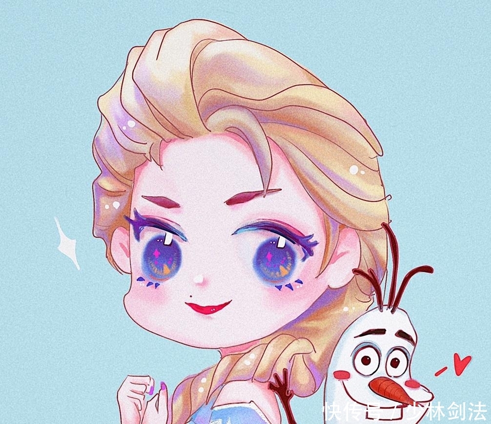 迪士尼公主点上媒婆痣,别有一种美感,不知道这样的公主你喜欢吗