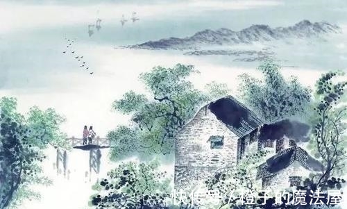 风满楼@许浑水平高超的七律,颔联乃千古名句,结尾更是相当精彩