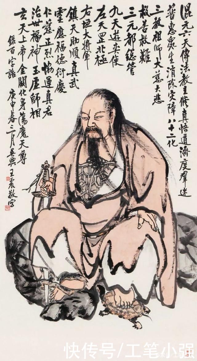 气势|设色浓艳，笔墨酣畅，气势雄阔而不失写实本色。王一亭作品欣赏