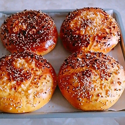 在家做南瓜馕饼