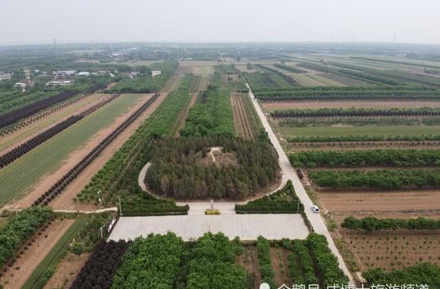 航拍|航拍三原唐敬宗李湛庄陵：所有翁仲都无头，枪毙俩人至今未破案