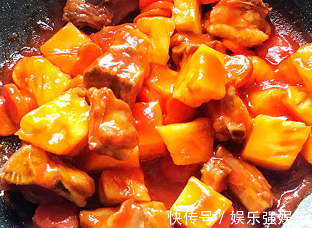 菠萝排骨|今天开始零下8度的低温将持续一周,大家多吃酸爽菜,增强食欲