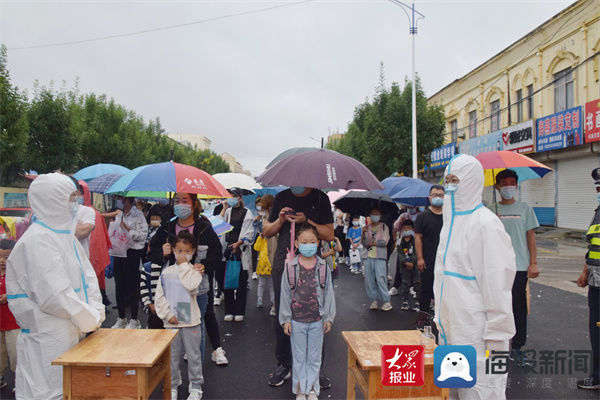 演练|阳信县实验小学开展疫情防控安全演练暨一年级新生入学报到工作