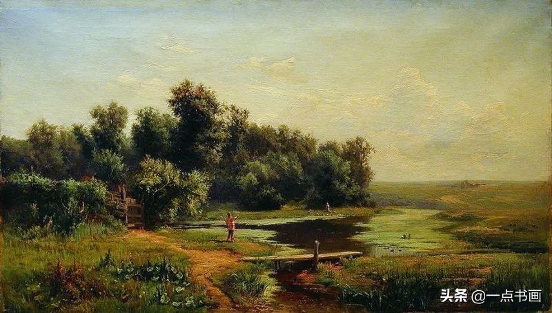 列夫·！光色优美的俄罗斯风景油画，如此迷人美丽