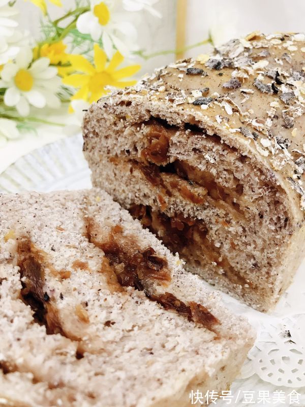 新手增强自信心的燕麦玫瑰面包！上桌秒光盘