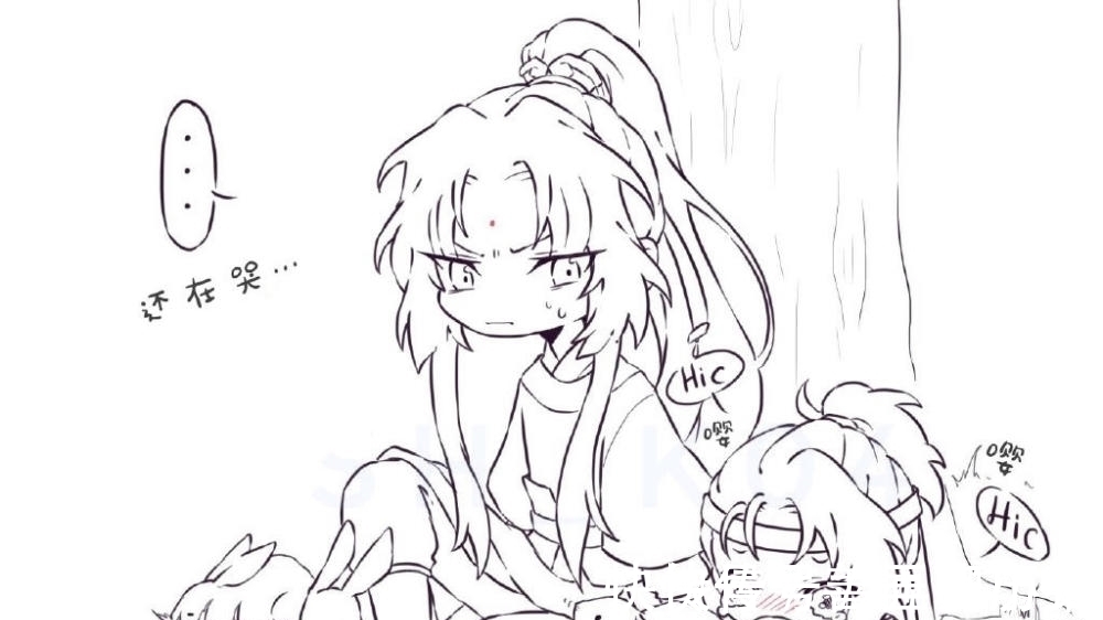 小孩子@《魔道祖师》当景仪变成小孩,追凌带娃有点累,金凌有舅舅的风范