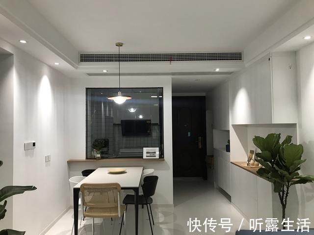 电视柜|我的家终于毕业了,就喜欢这样白的装修,进门就能马上被迷住