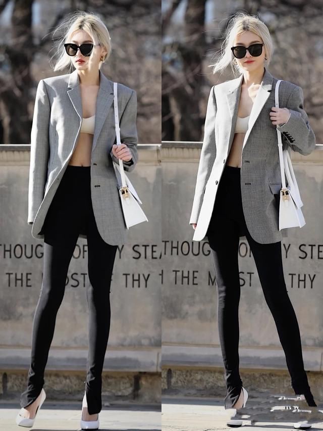 早春季节的西装外套，挑战一衣多穿，解锁更多时尚造型