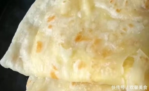 一碗面粉,不放温水,不放凉水,教你做烙饼,软嫩营养,总吃不腻