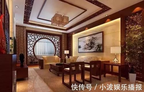 客厅|新中式风客厅，非常漂亮的效果图，聪明的人都很喜欢的新中式风格