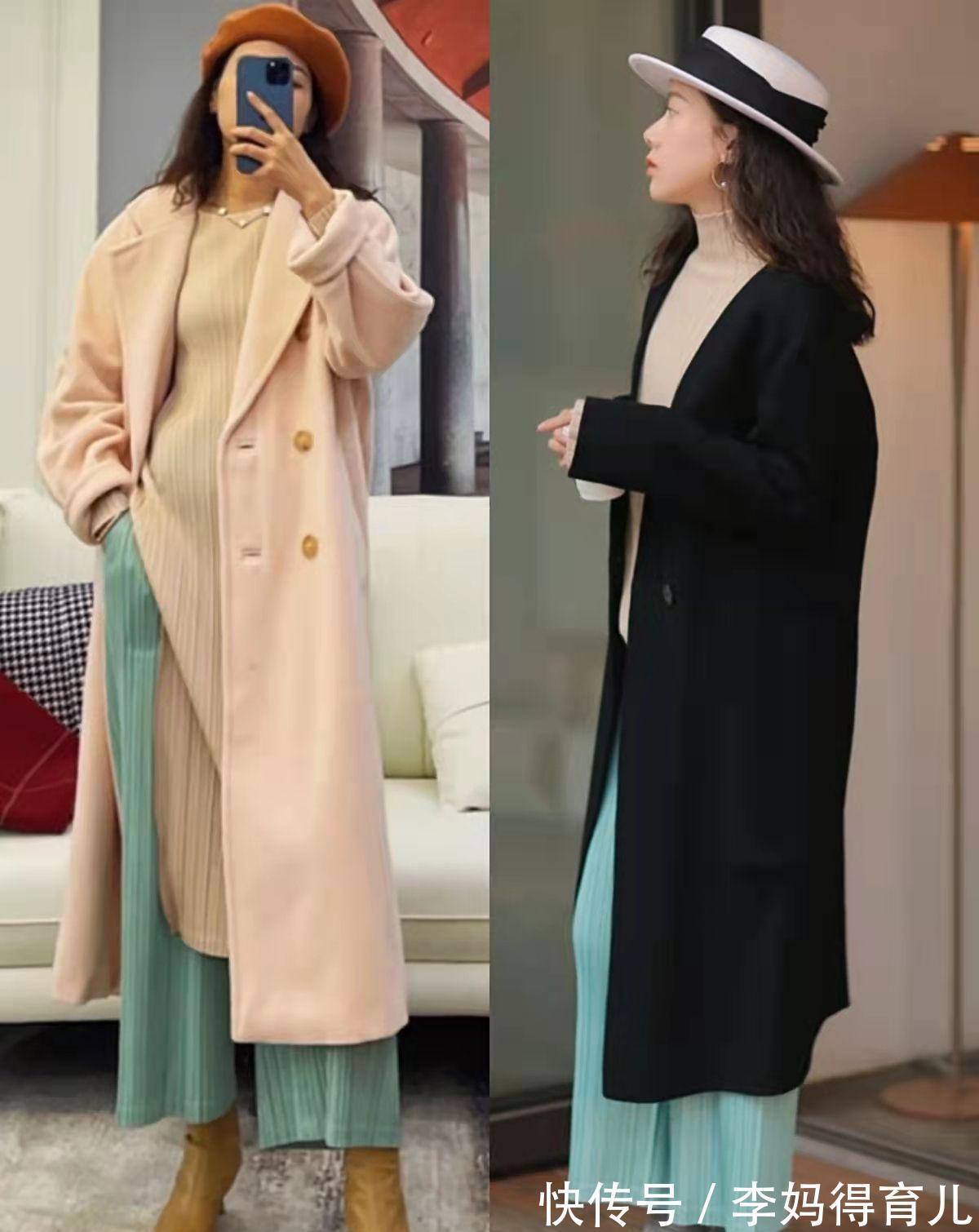 法式 呢大衣别再搭鲨鱼裤,学学她的日常感“法式穿搭”,小个子也很美