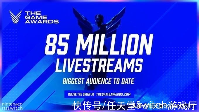 观看次数达8500万！TGA2021收视率创历史新高