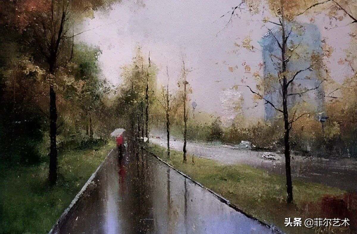 igor|俄罗斯画家梅德韦杰夫·伊戈尔（Medvedev Igor）的风景画欣赏