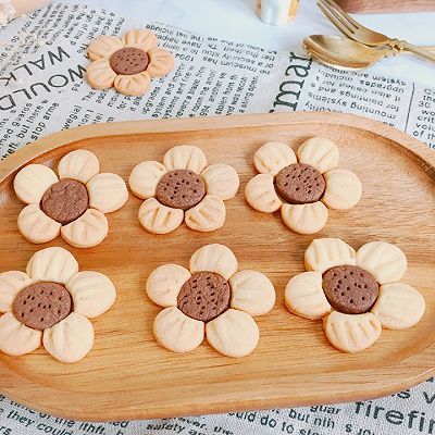 向日葵曲奇饼干