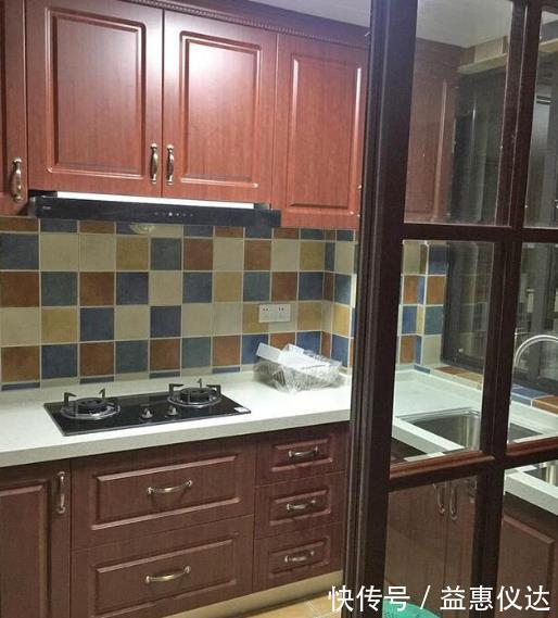 全屋|晒晒婆婆准备的婚房,全屋橱柜的颜色太压抑,其他都挺满意的