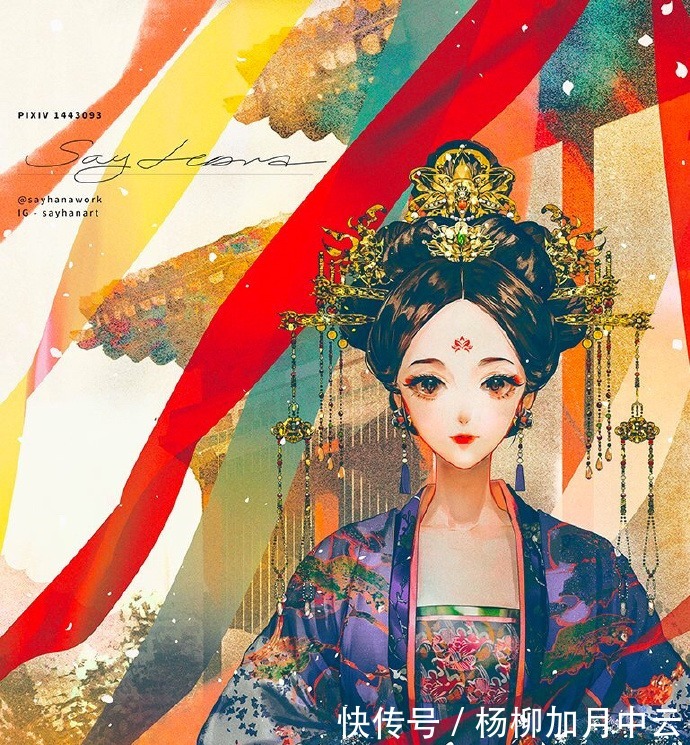 迷幻|超美的插画欣赏,迷幻,梦幻,美艳!