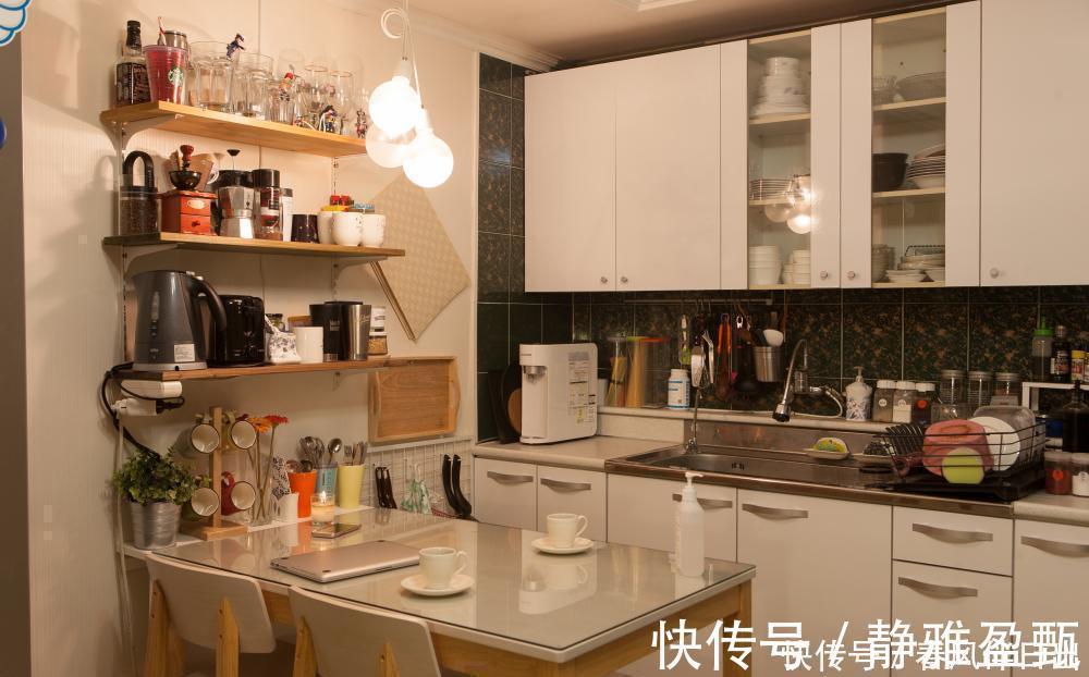 夫妻|丁克夫妻的家56㎡面积不大,舍弃一间卧室改成衣帽间,住着舒服