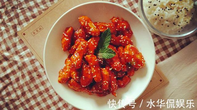 还不会做糖醋里脊腌制、炸酥、上糖醋简单3步,酸甜可口真馋人