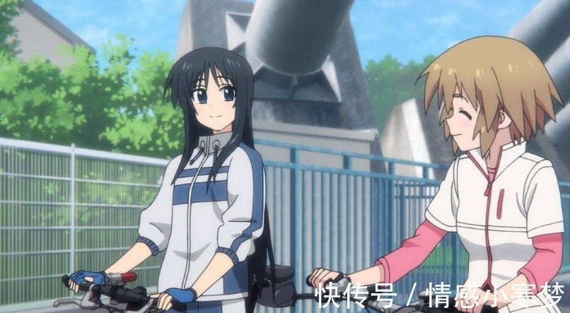 动漫|骑行少女:运动中的萌妹子格外可爱