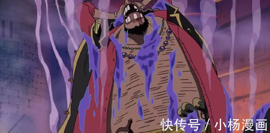 海贼王|海贼王:黑胡子的暗暗果实被设计得很bug,为何他还会中毒?