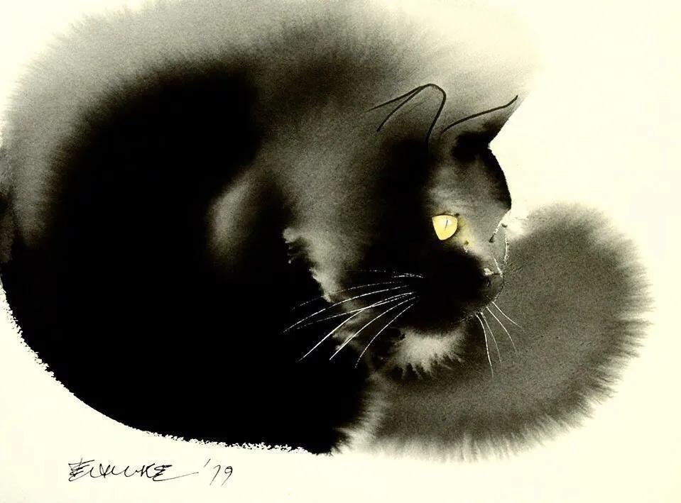 专画国画的老外,竟被10万人狂热追捧,看完作品立马佩服不已