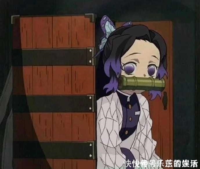 鬼灭之刃|画师将《鬼灭之刃》主角“祢豆子化”,义勇超乖巧,蝴蝶忍萌翻了