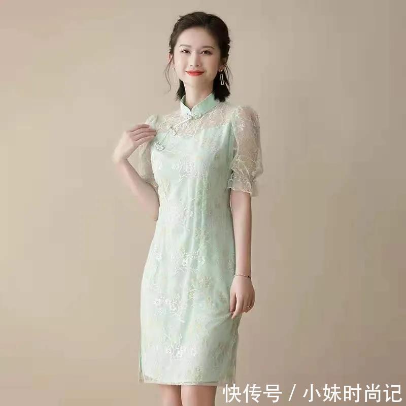 减龄|女人过了30要多试试这样穿旗袍,既得体不失大雅,减龄还有女人味