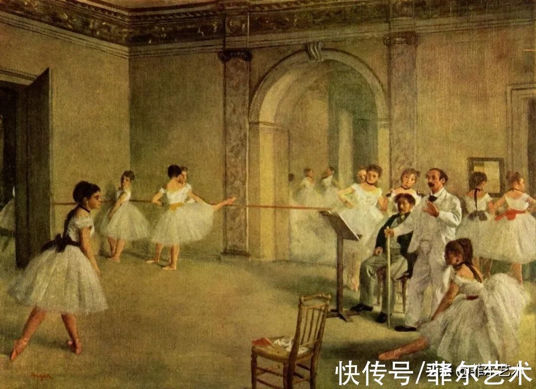 法国@法国艺术大师埃德加·德加舞女125幅油画作品,美翻了